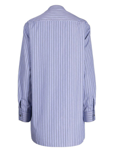 Studio Nicholson stripe-print cotton shirt outlook
