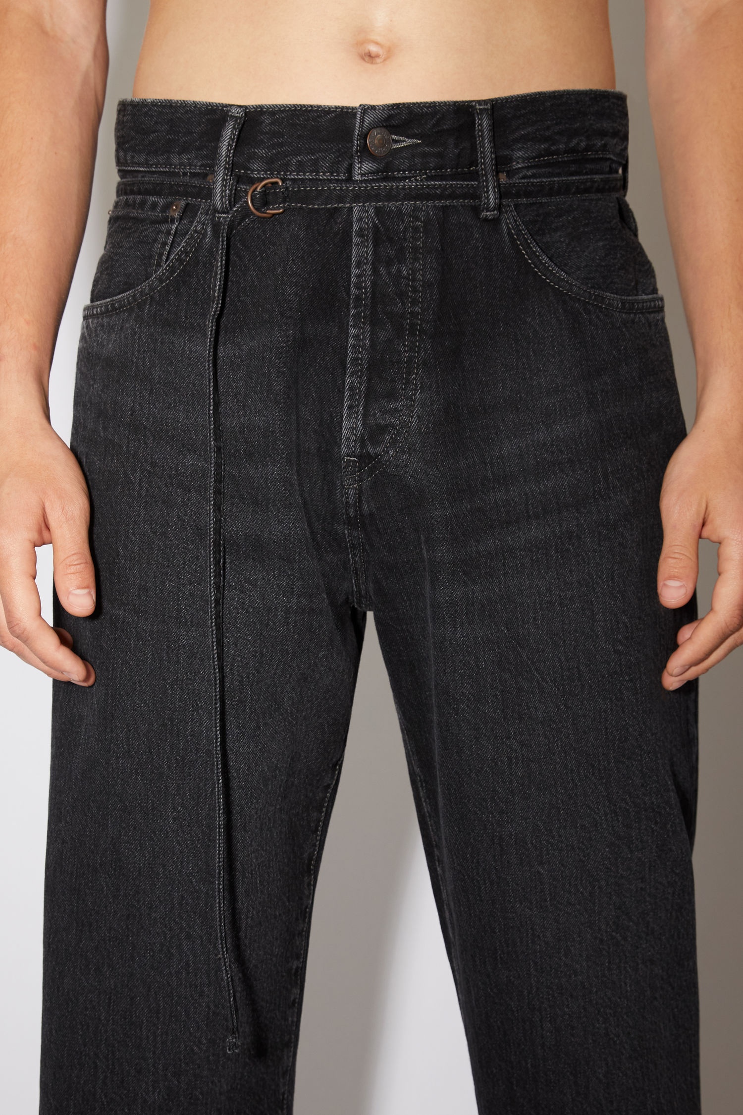 Loose fit jeans - Black - 7