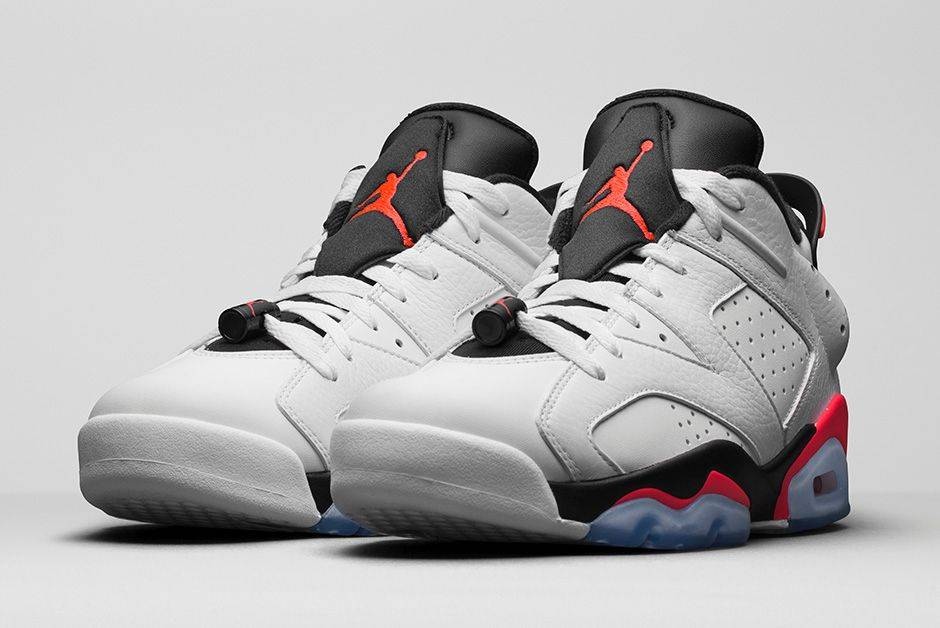 Air Jordan 6 Low 'White Infrared' - 2