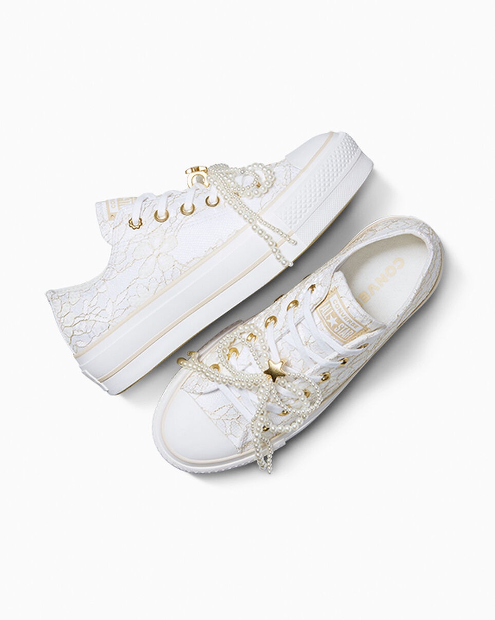 Chuck Taylor All Star Lift Platform Pearls - 6