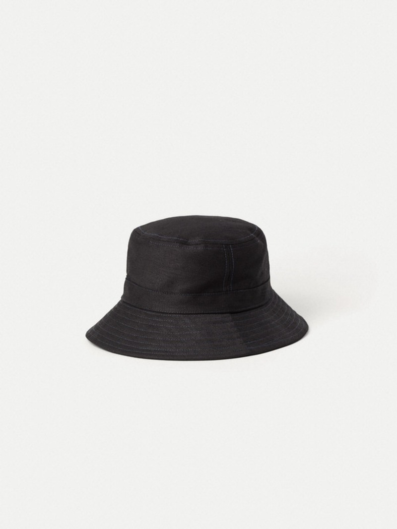 Nudie Jeans Martinsson Denim Bucket Hat Indigo outlook