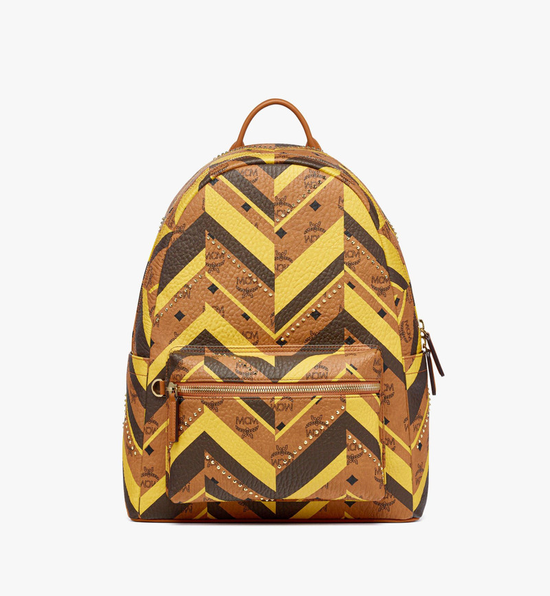 Studded Stark Backpack in Mega Herringbone Visetos 1