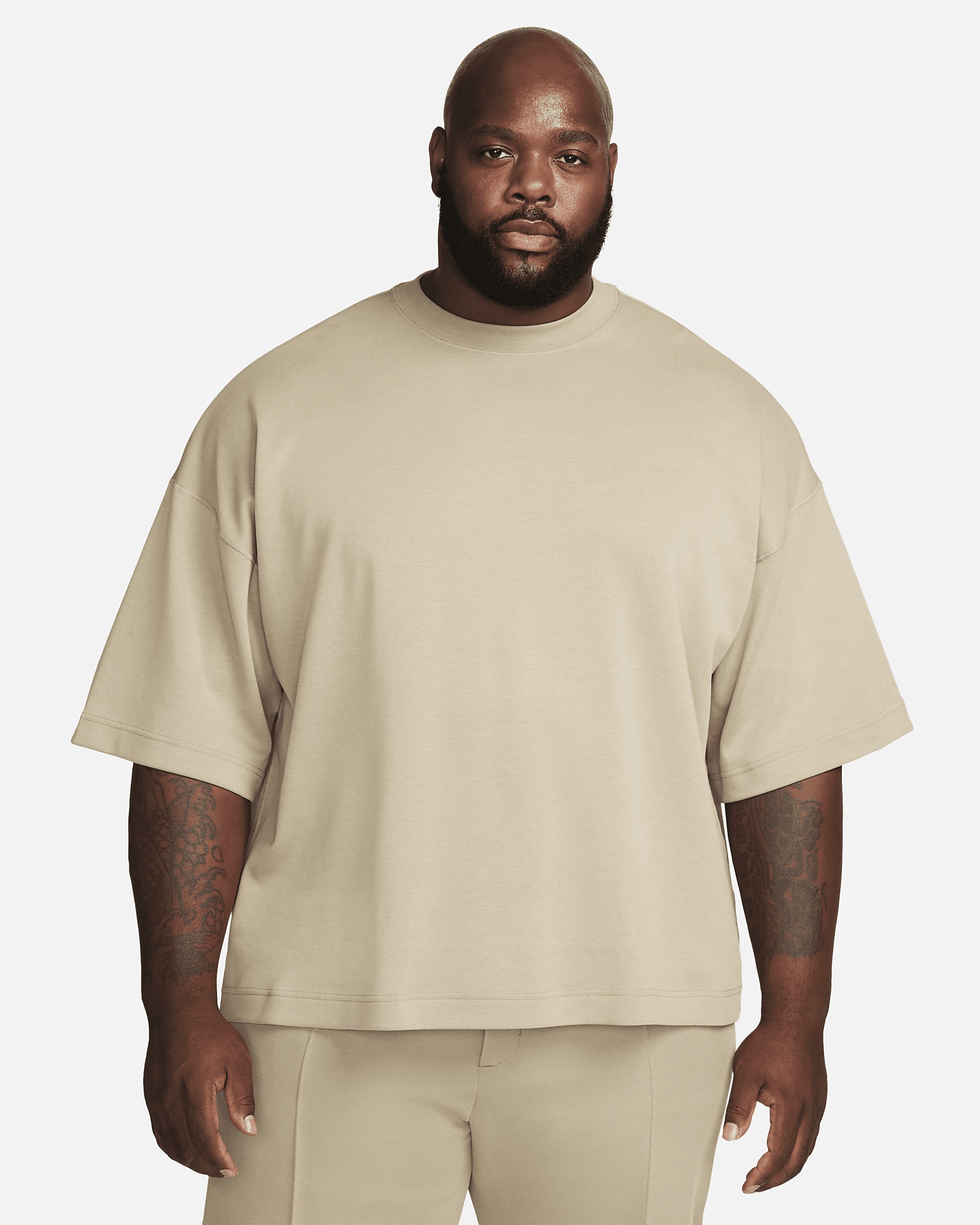 Nike Sportswear Tech Fleece Reimagined Men's Oversized Short-Sleeve Sweatshirt - 9