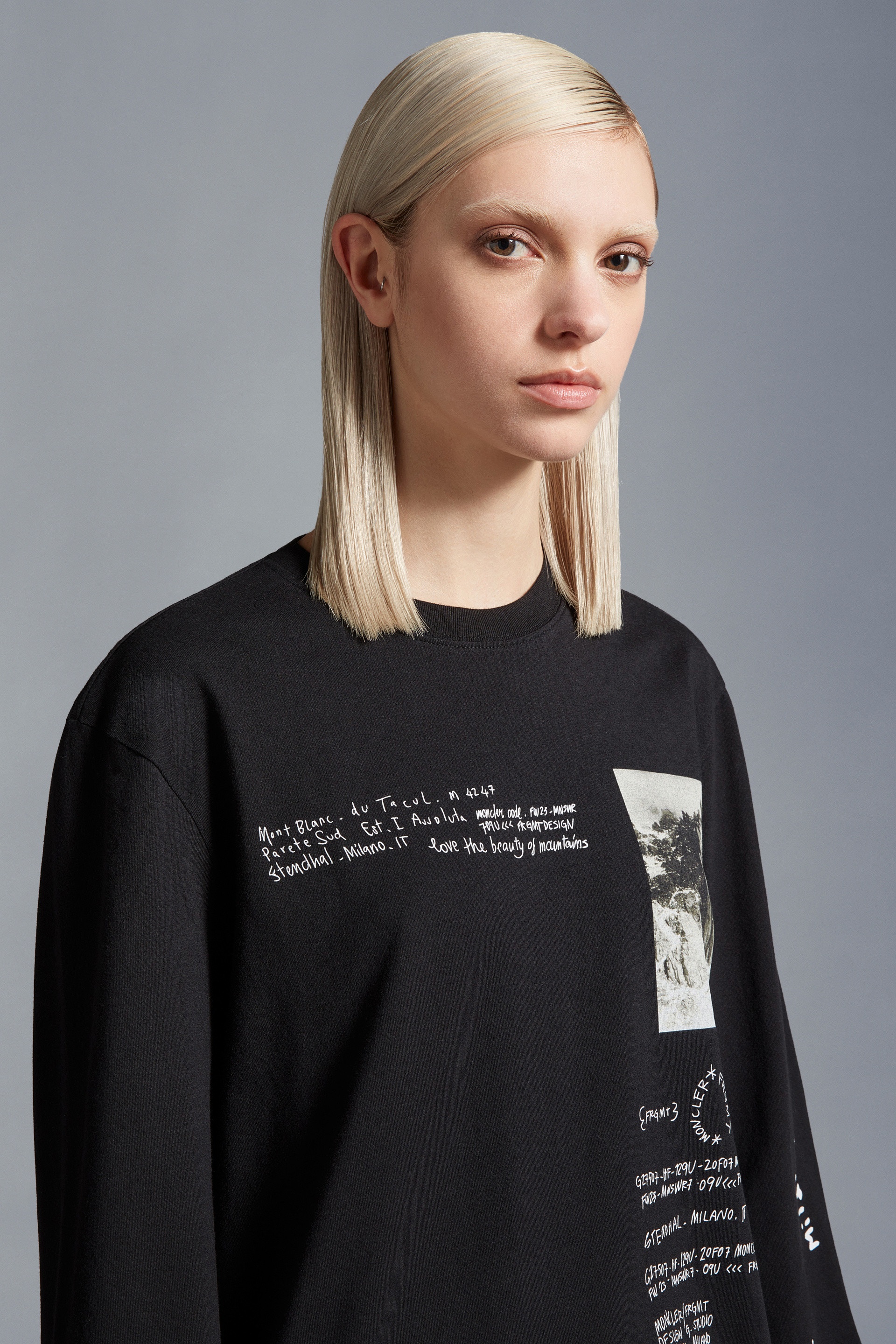 Printed Long Sleeve T-Shirt - 8