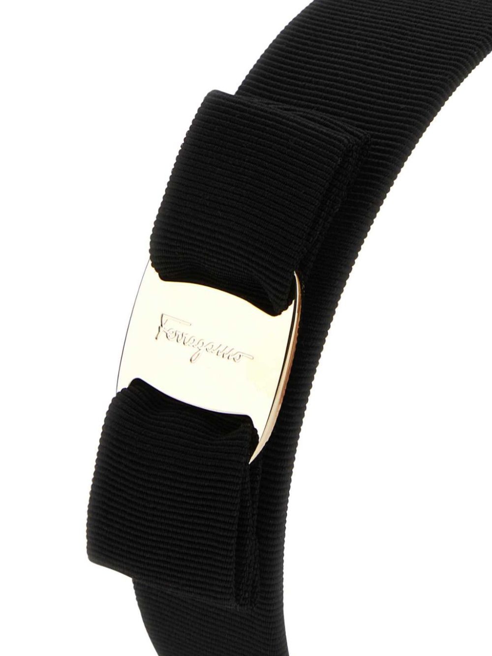 embossed Bow headband - 2