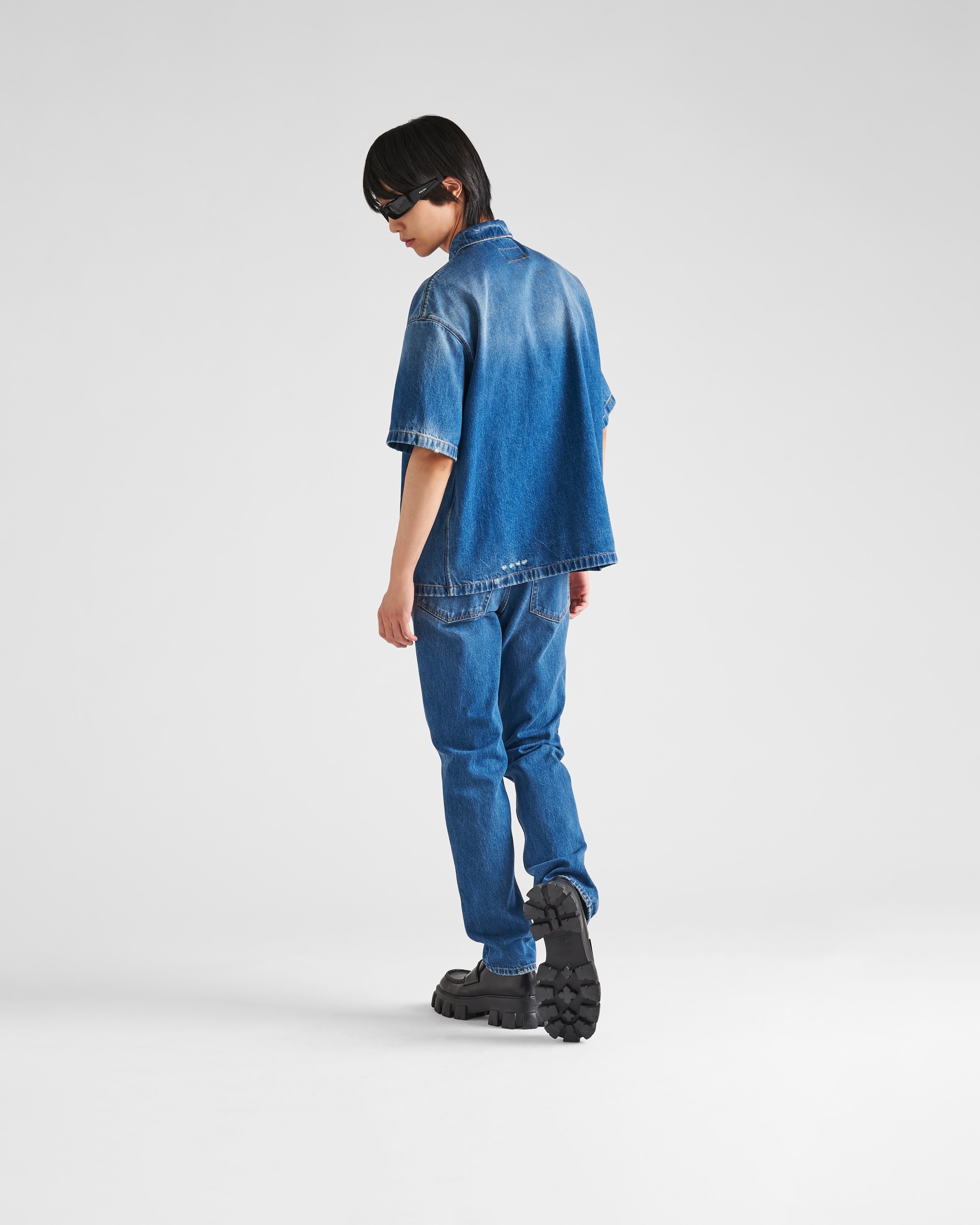 Five-pocket denim trousers - 5