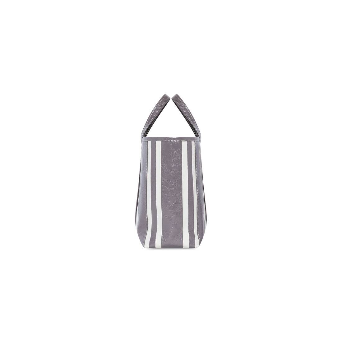 Barbes Medium East-west Shopper Bag in Dark Grey - 4