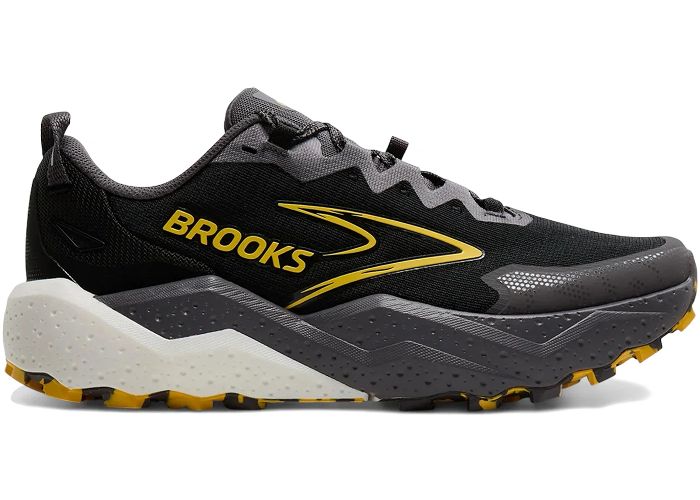 Brooks Caldera 8 Black Rabbit Zest - 1