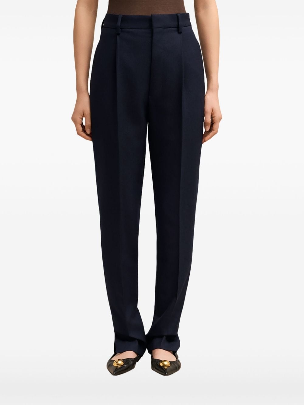 high-waisted cigarette trousers - 5