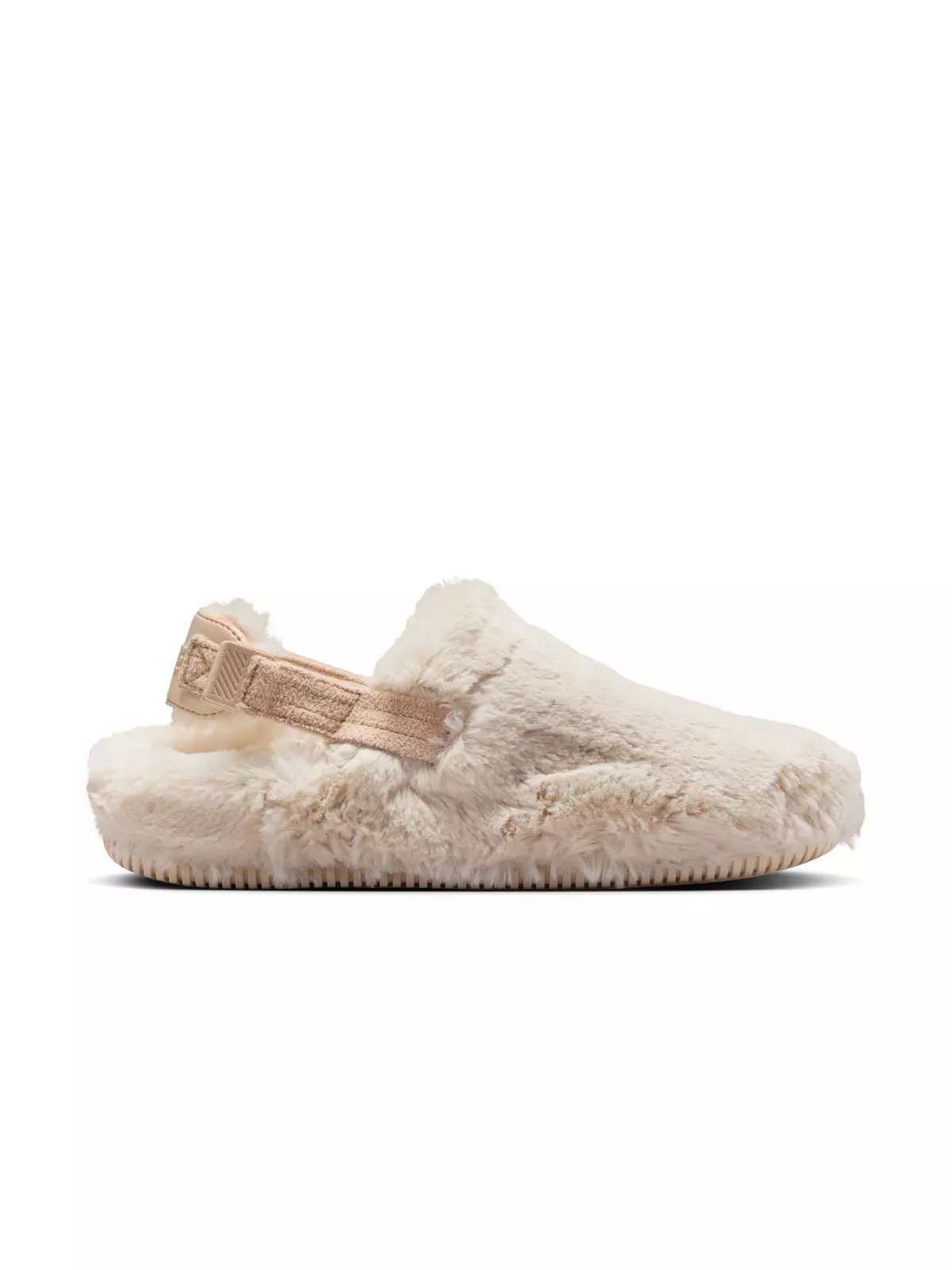 Calm Mule Fuzzy Fur âSanddriftâ Women's Slide - 2