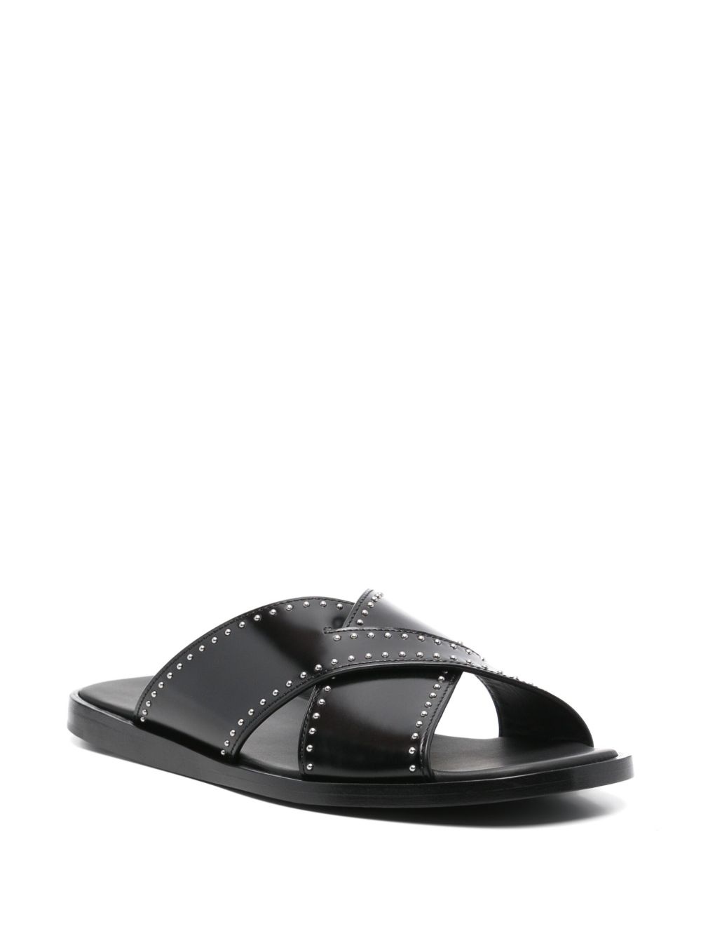 stud-embellished slides - 2