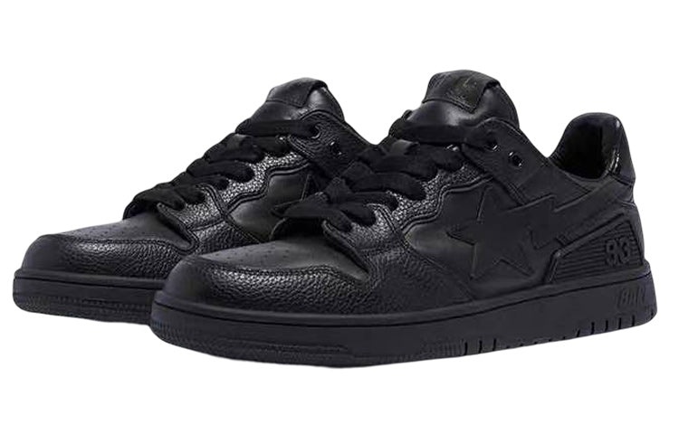 A BATHING APE Sk8 Sta 'Triple Black' 1I70-191-010-BLACK - 3