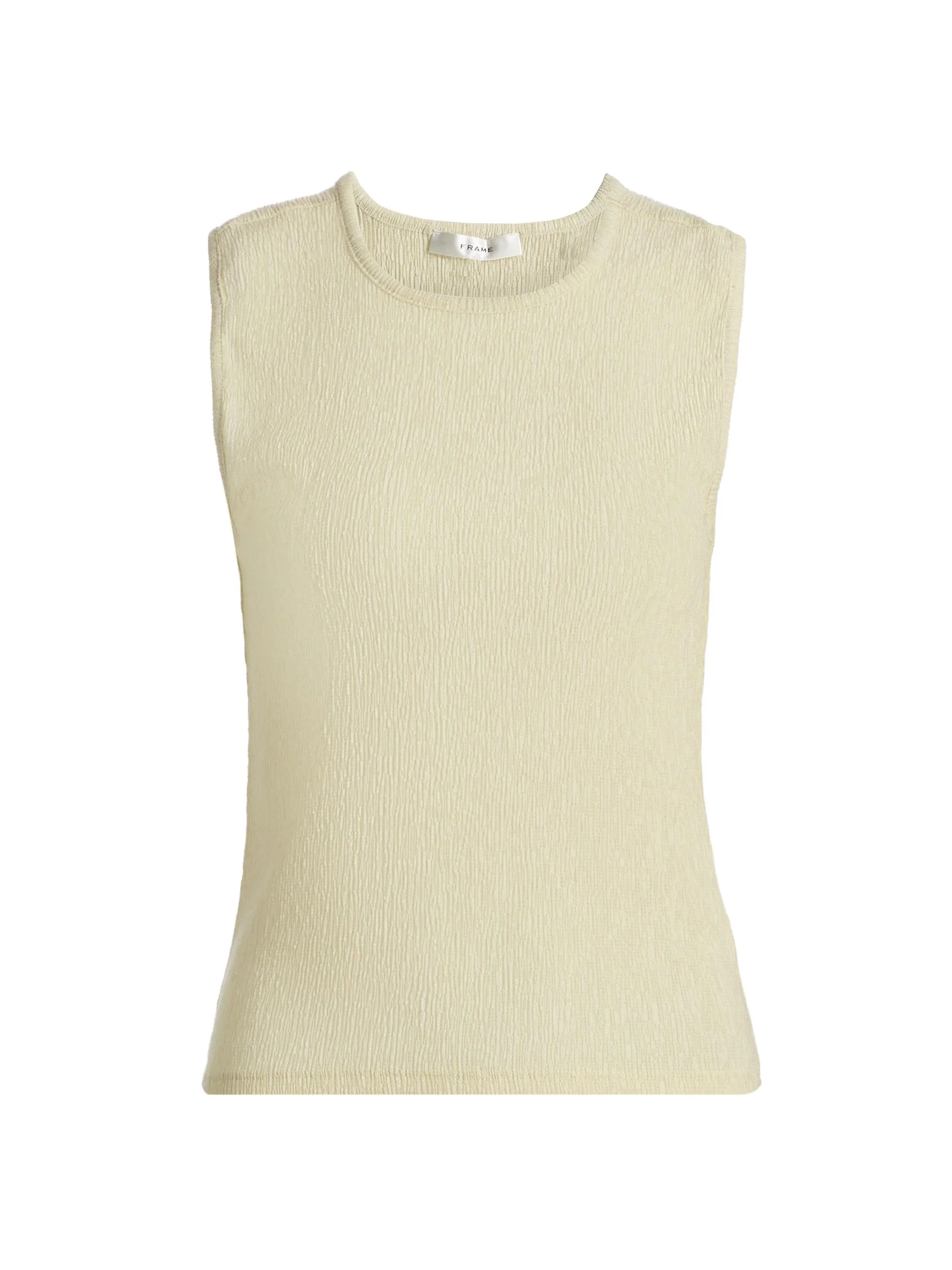 Women's The Dimensional Textured Mesh Tank - Soft Lime - 1