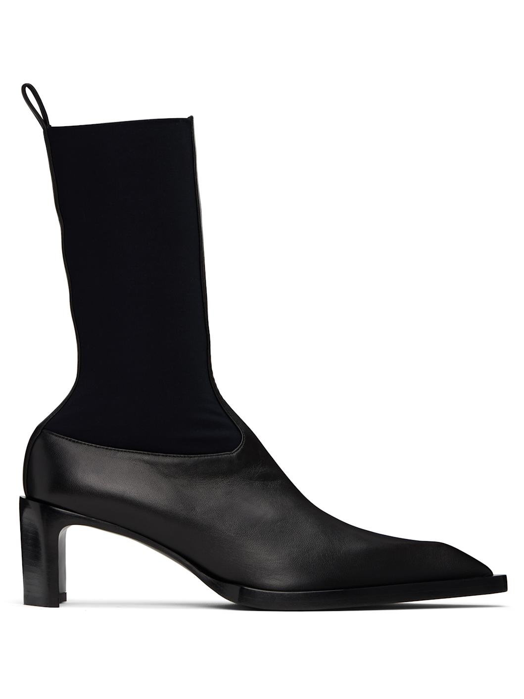Black Ankle Boots - 1