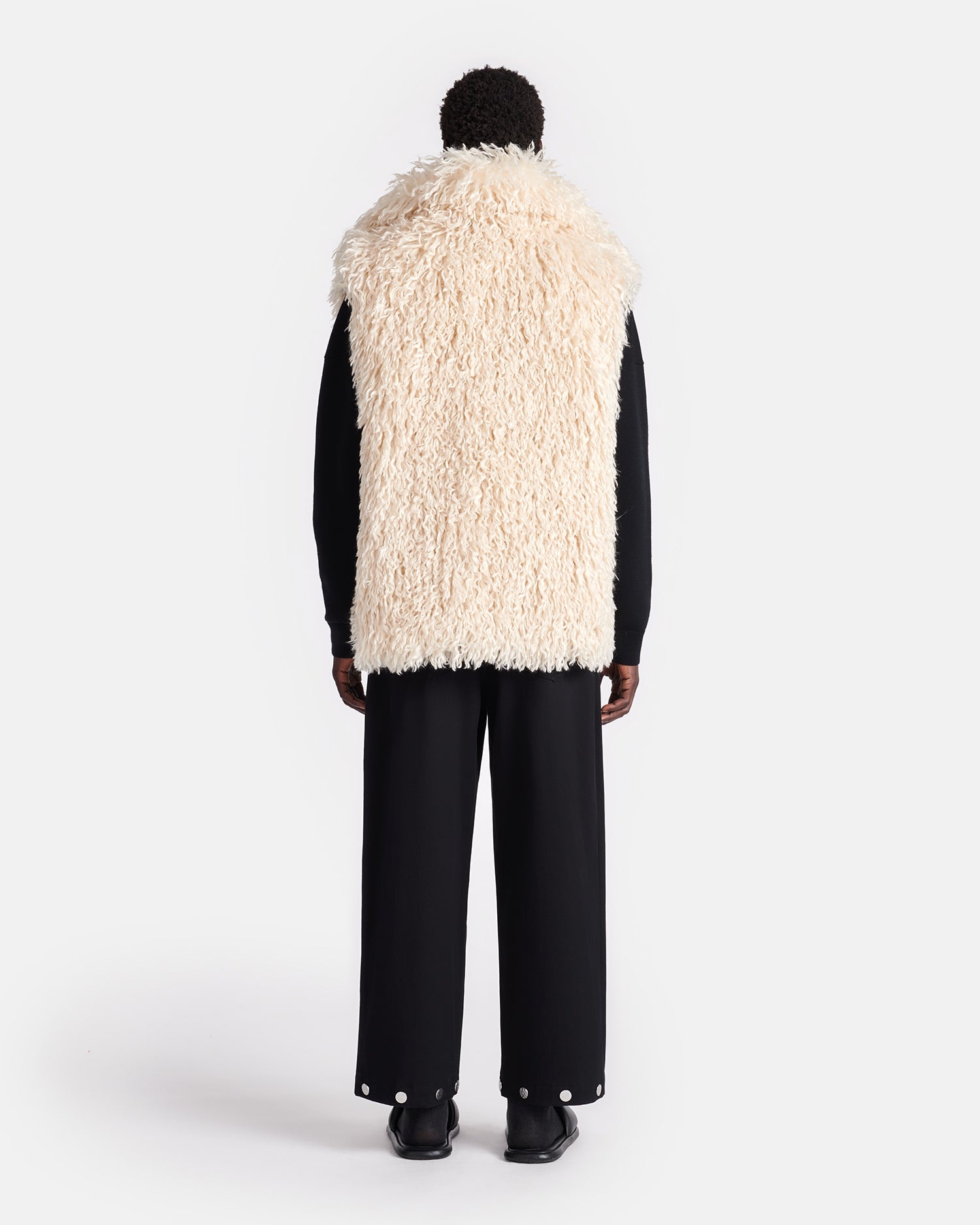 Faux Racka Fur Vest - 9