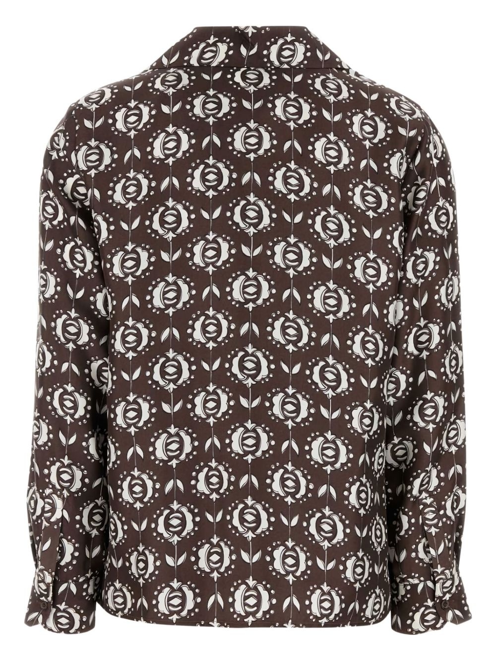 floral-print shirt - 2