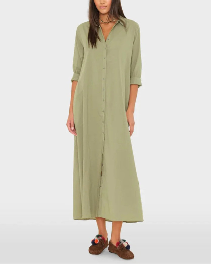 XÍRENA BODEN DRESS DARK SEAGRASS outlook