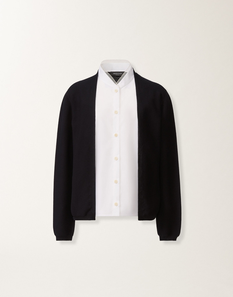 Cardigan in organic cotton 1