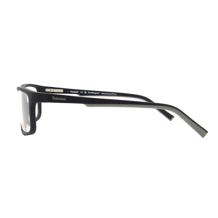 Timberland Demo Rectangular Men's Eyeglasses TB50017 002 60 - 3
