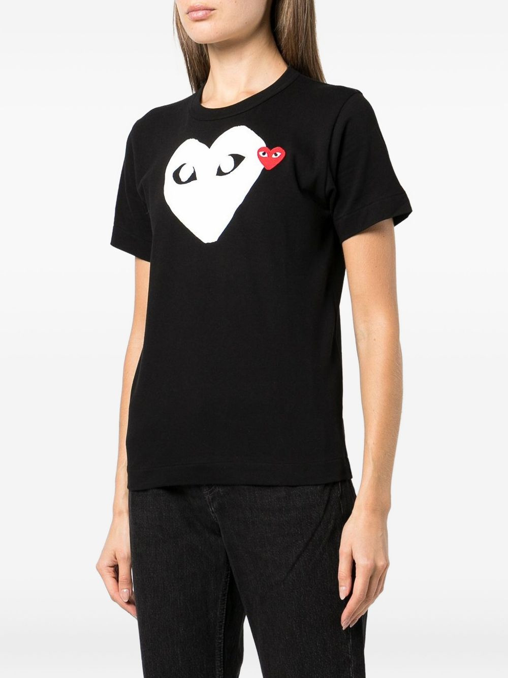 logo print T-shirt - 3