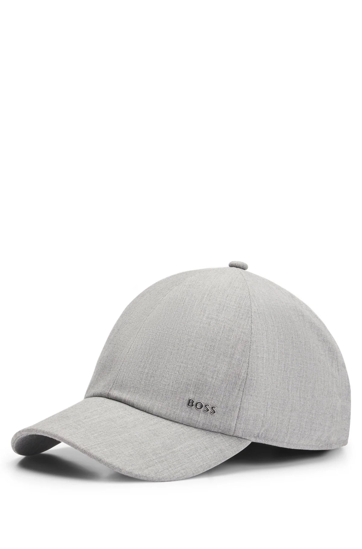 PEACHED-TWILL CAP WITH LOGO LETTERING - 1