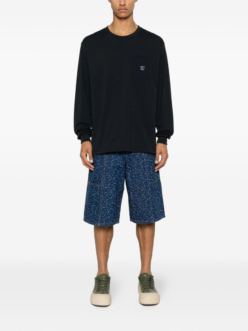 NEEDLES logo-embroidered T-shirt outlook