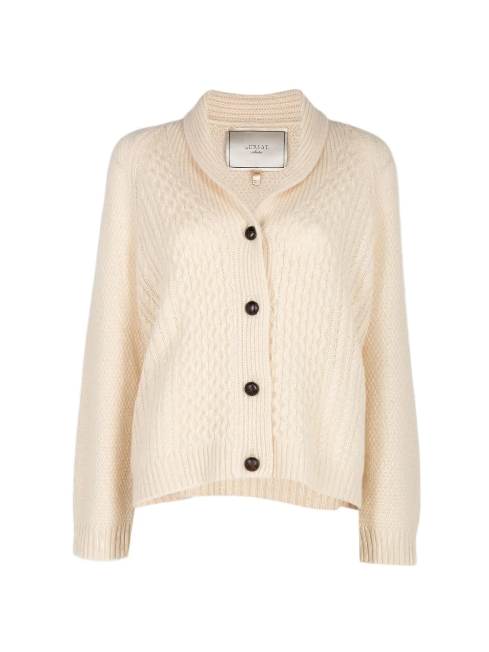 Cable Lodge cardigan - 1