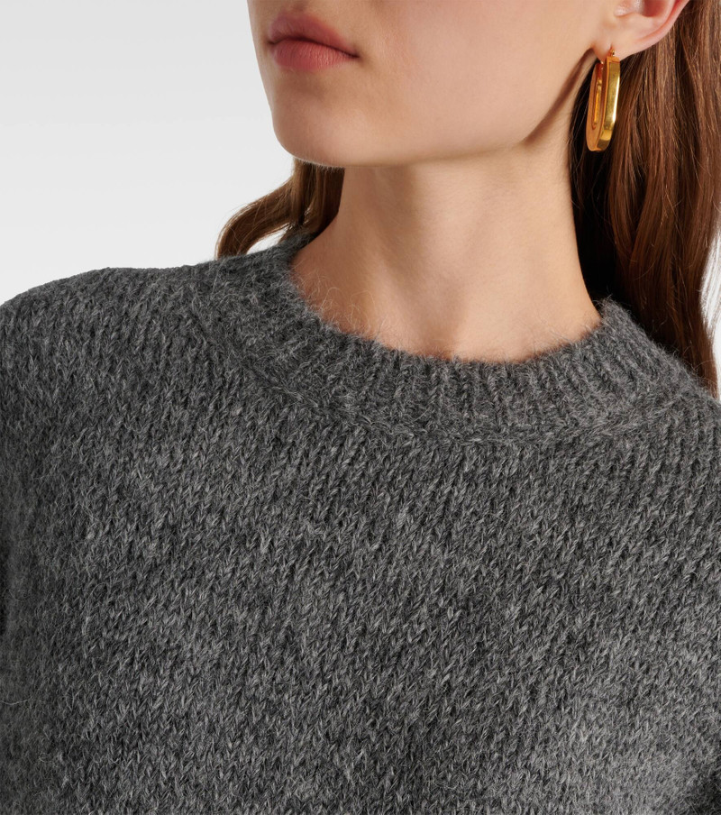 Oversized alpaca and wool-blend sweater 4