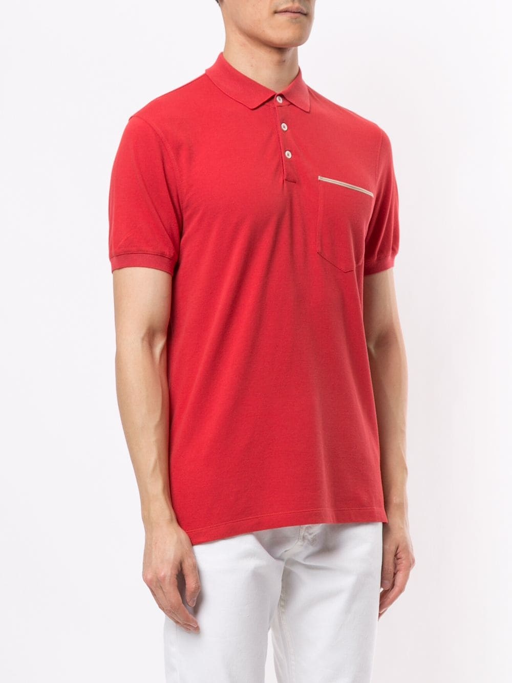 short-sleeved polo shirt - 3