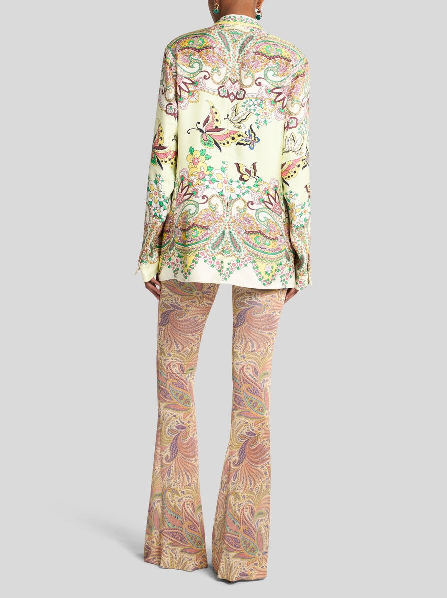 REVERSIBLE SILK TWILL JACKET - 5