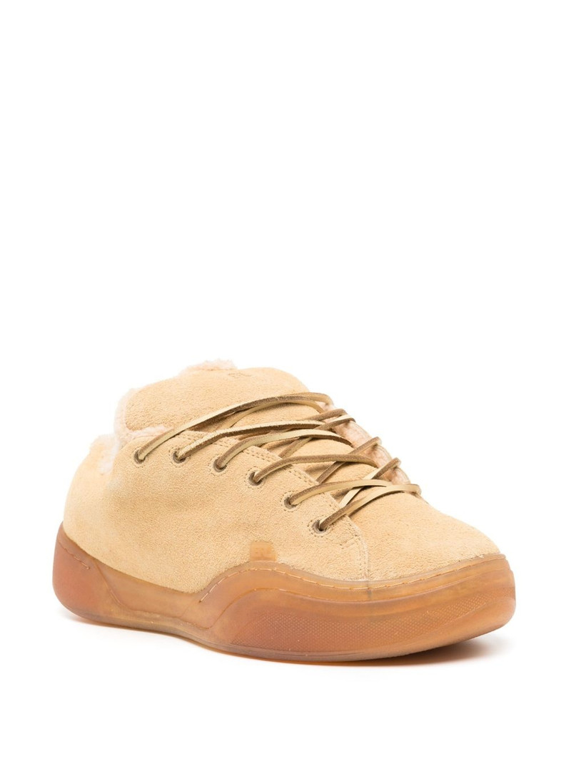 ERL suede vamp skate sneakers outlook