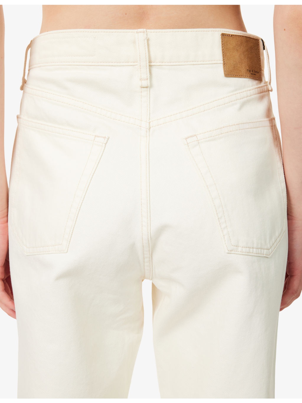 The Shea Straight-Leg Mid-Rirse Jeans - 6