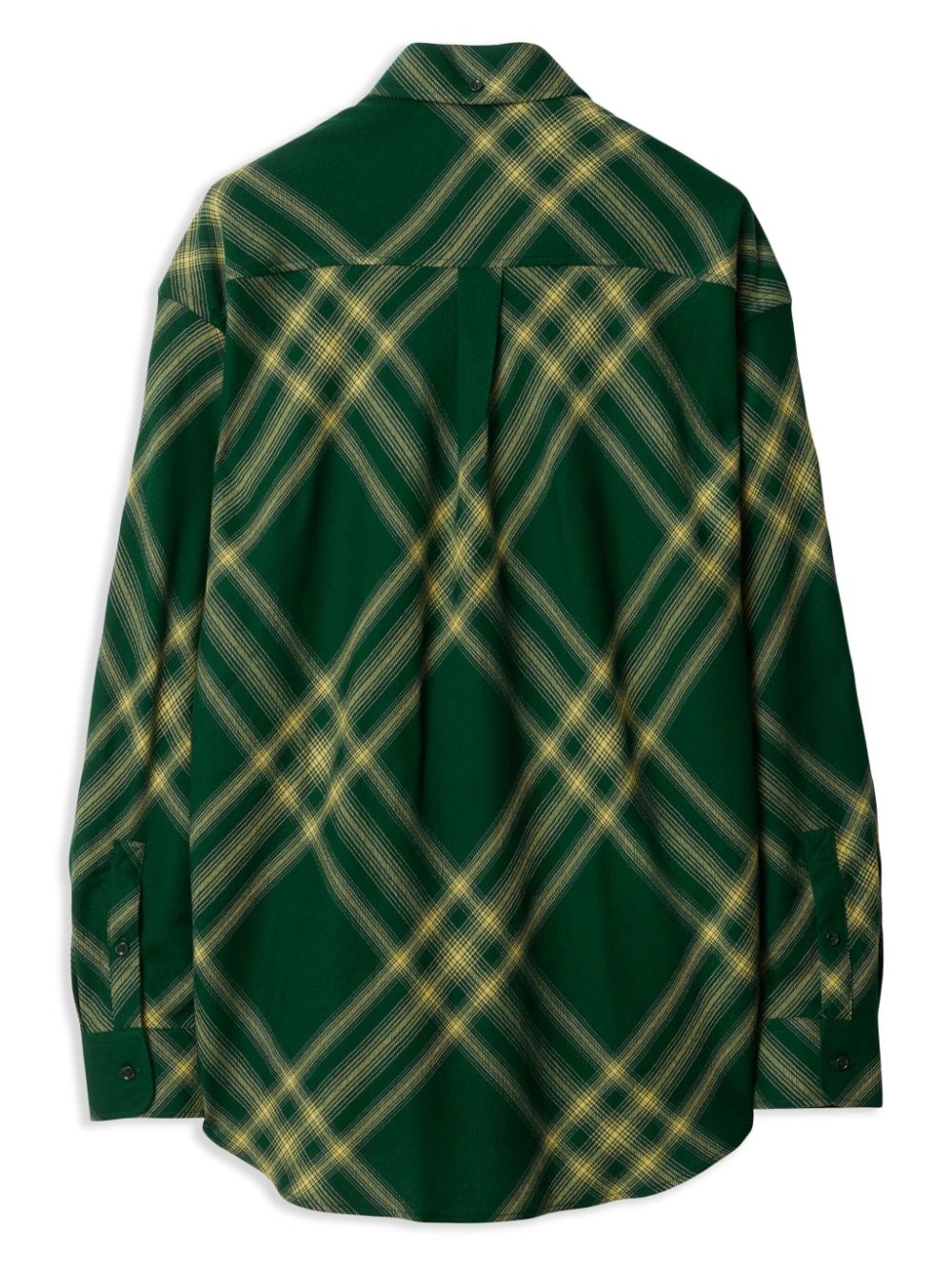 mid-length wool coat - 6