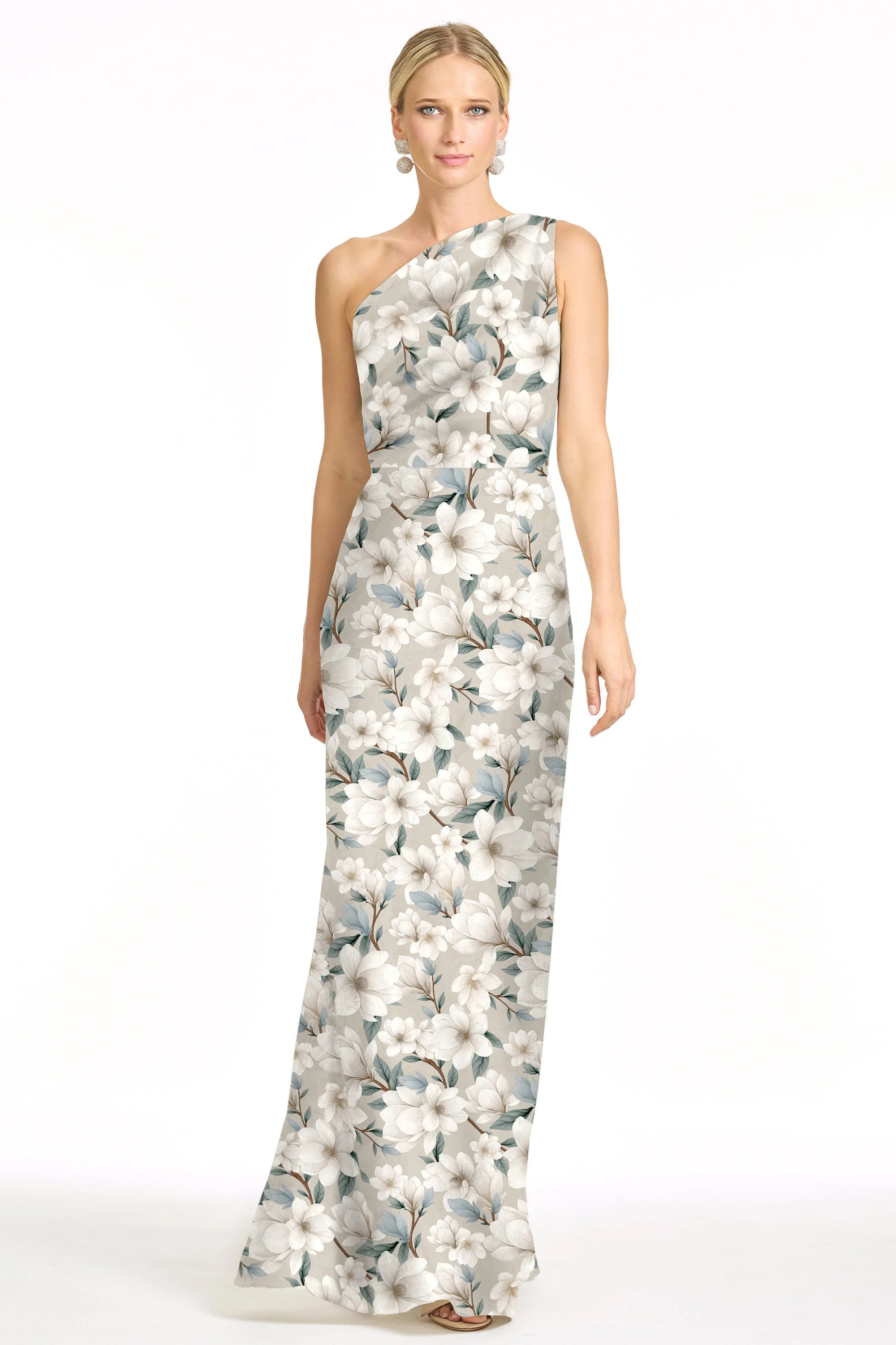 DELPHINE GOWN - CHAMPAGNE MAGNOLIA - 1