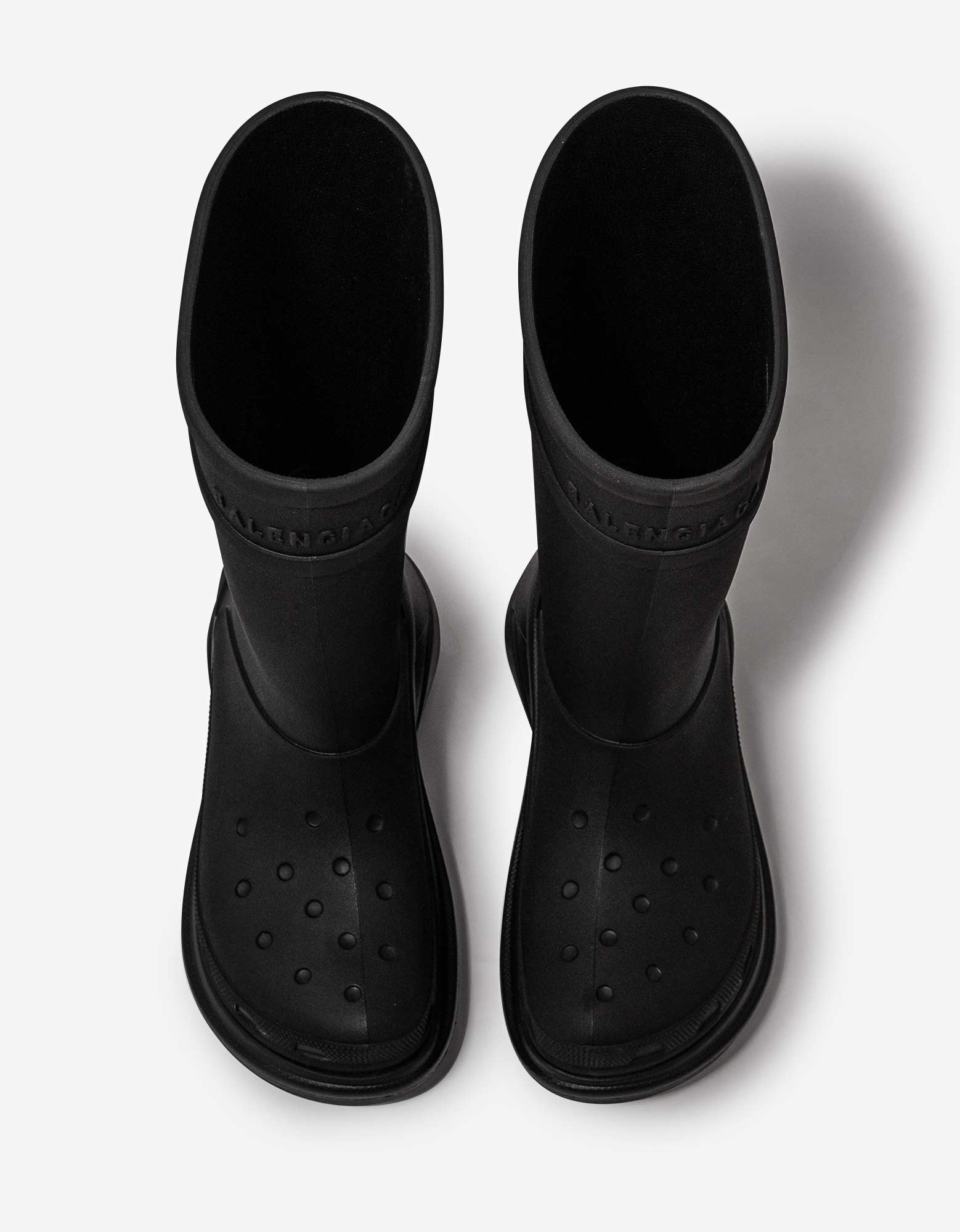 Black Crocs Boots - 3