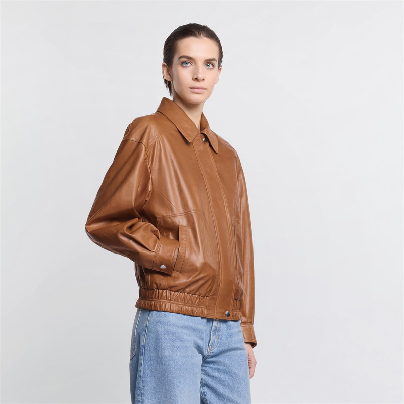 Bomber Jacket in nappa leather 8