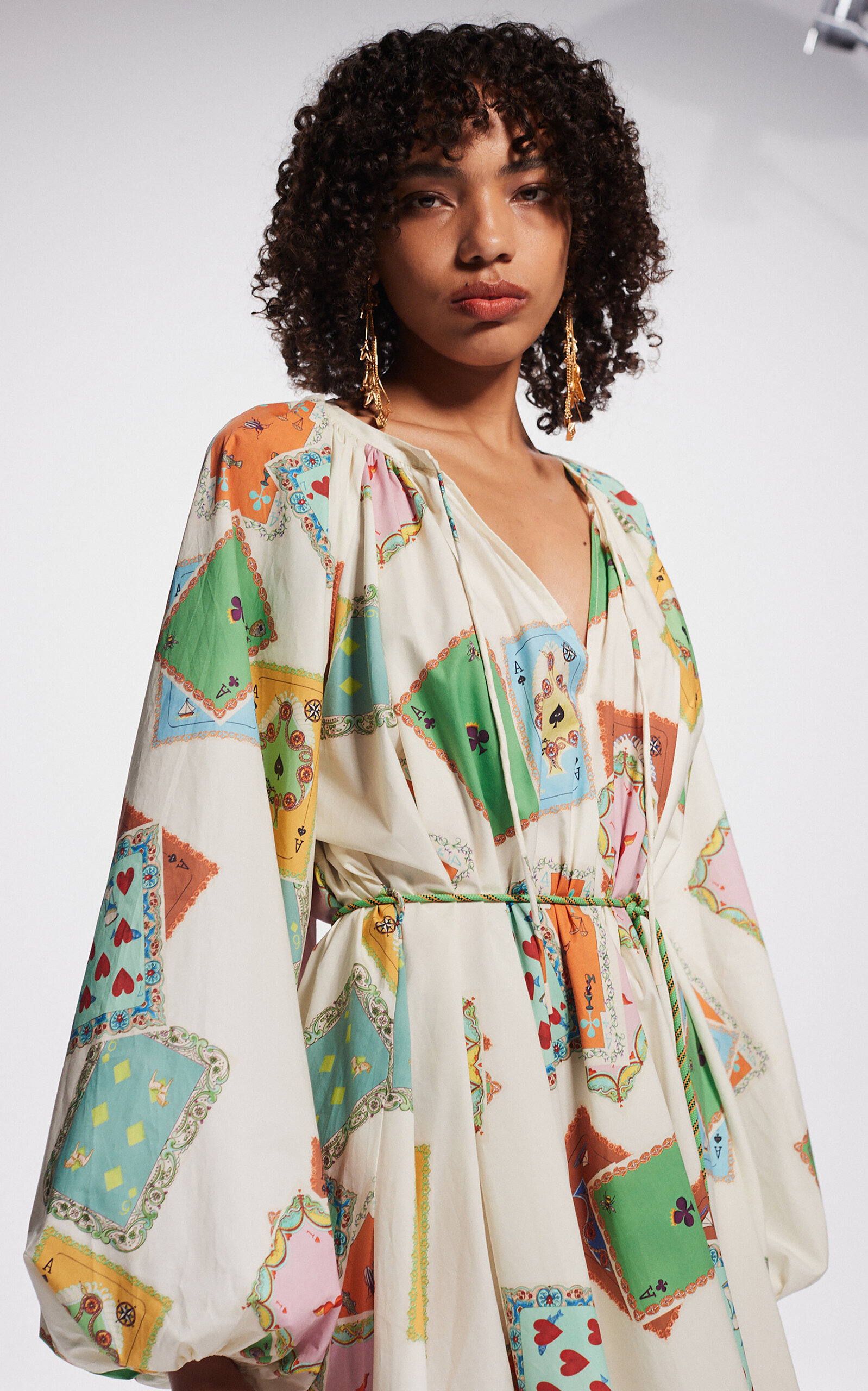 Rummy Printed Organic Cotton Poplin Mini Dress multi - 5