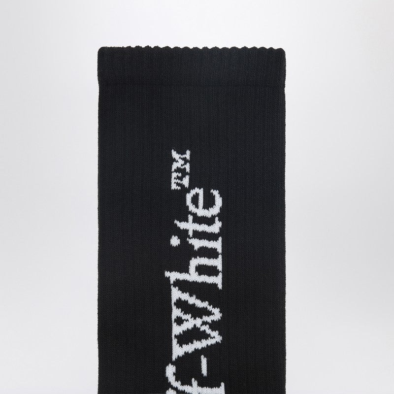 Off-White Black Socks With Logo Men - 2