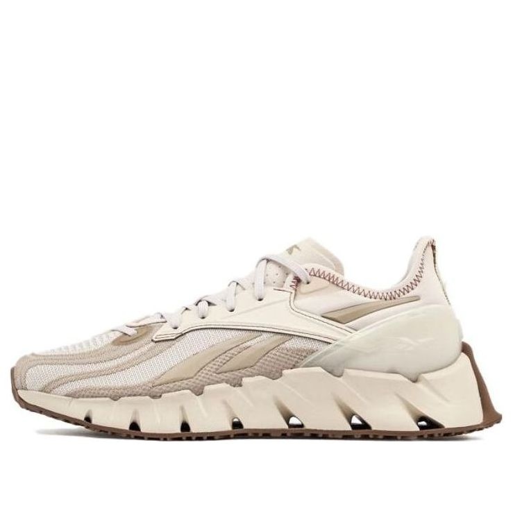 (WMNS) Reebok Zig Kinetica 3 'Stucco Boulder Beige' 100033729 - 1