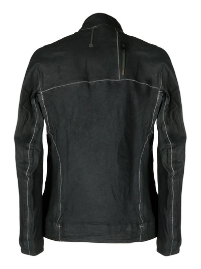Boris Bidjan Saberi reversible leather jacket outlook
