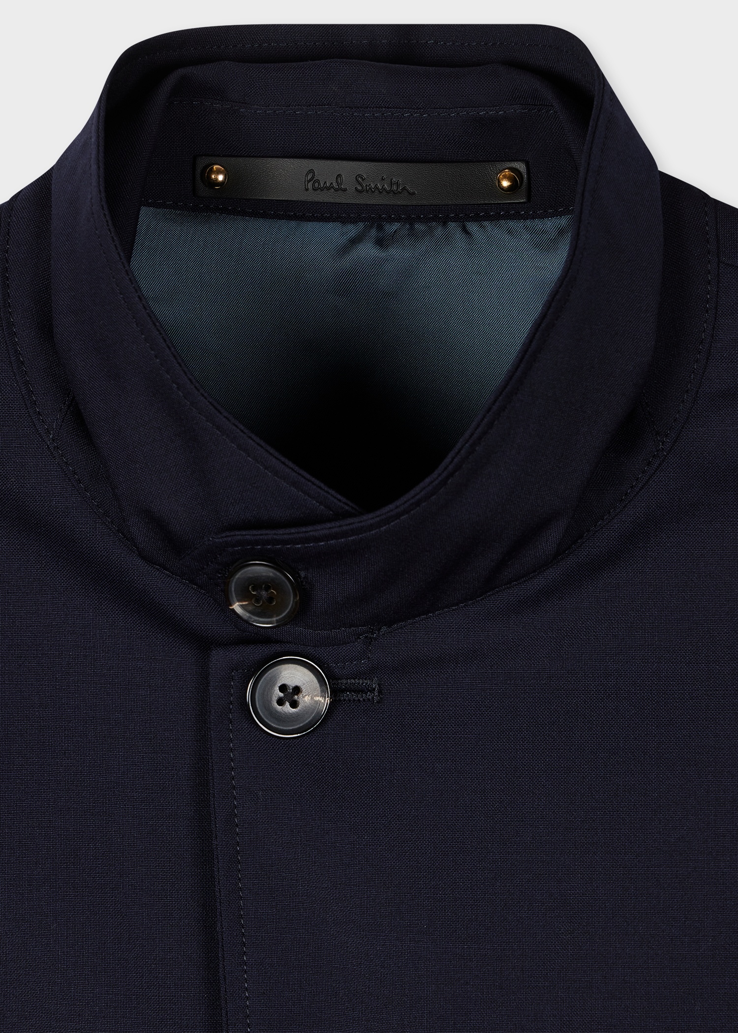 Navy 'Storm System' Wool Work Jacket - 2
