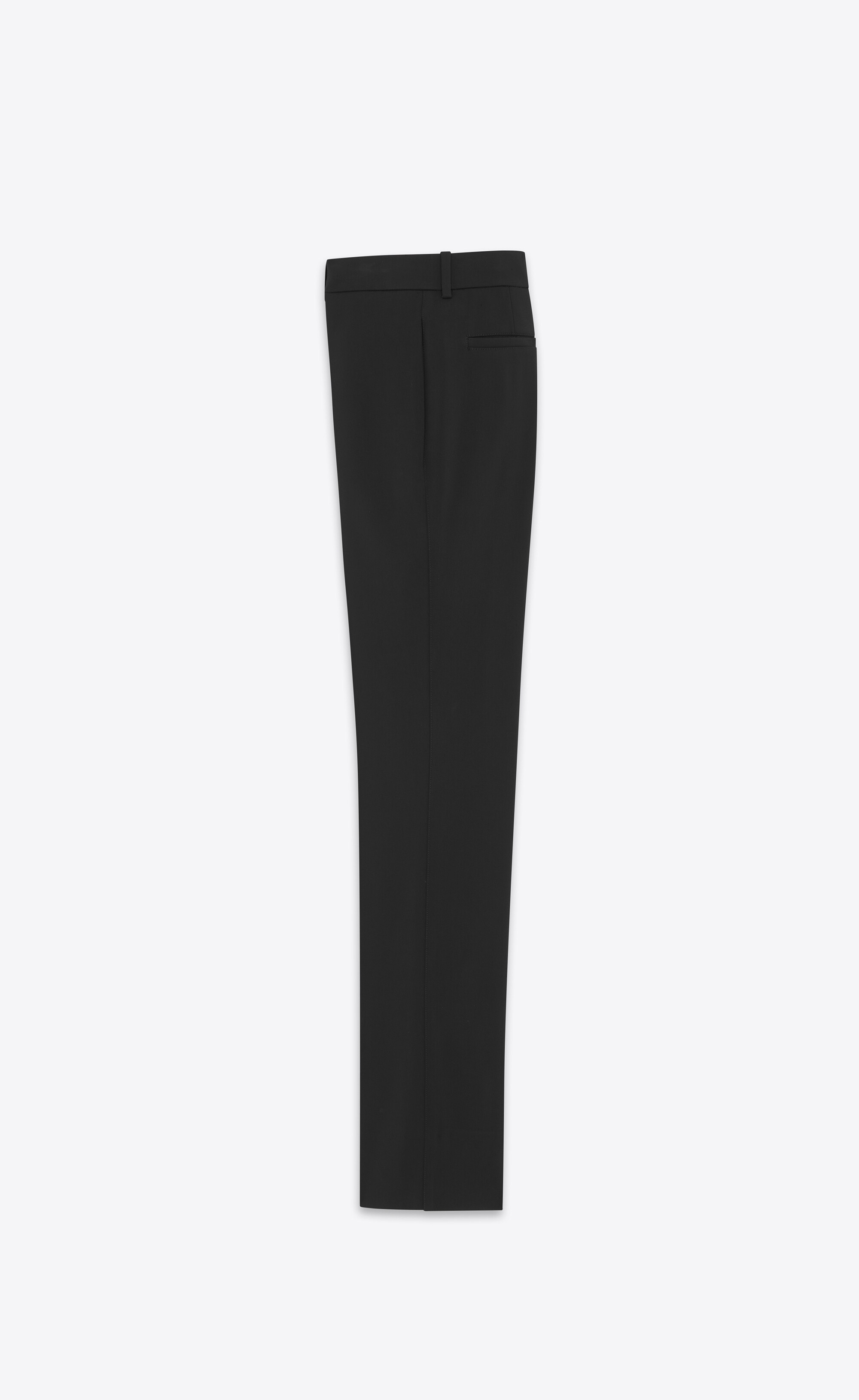 low-rise pants in stretch gabardine - 2