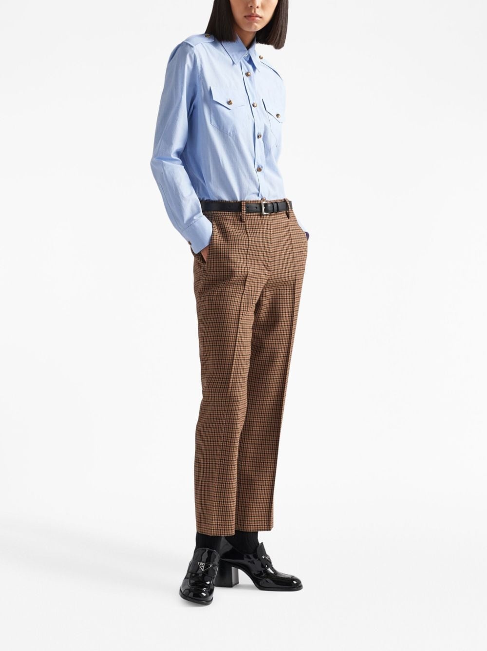 Prince of Wales-check shirt - 2