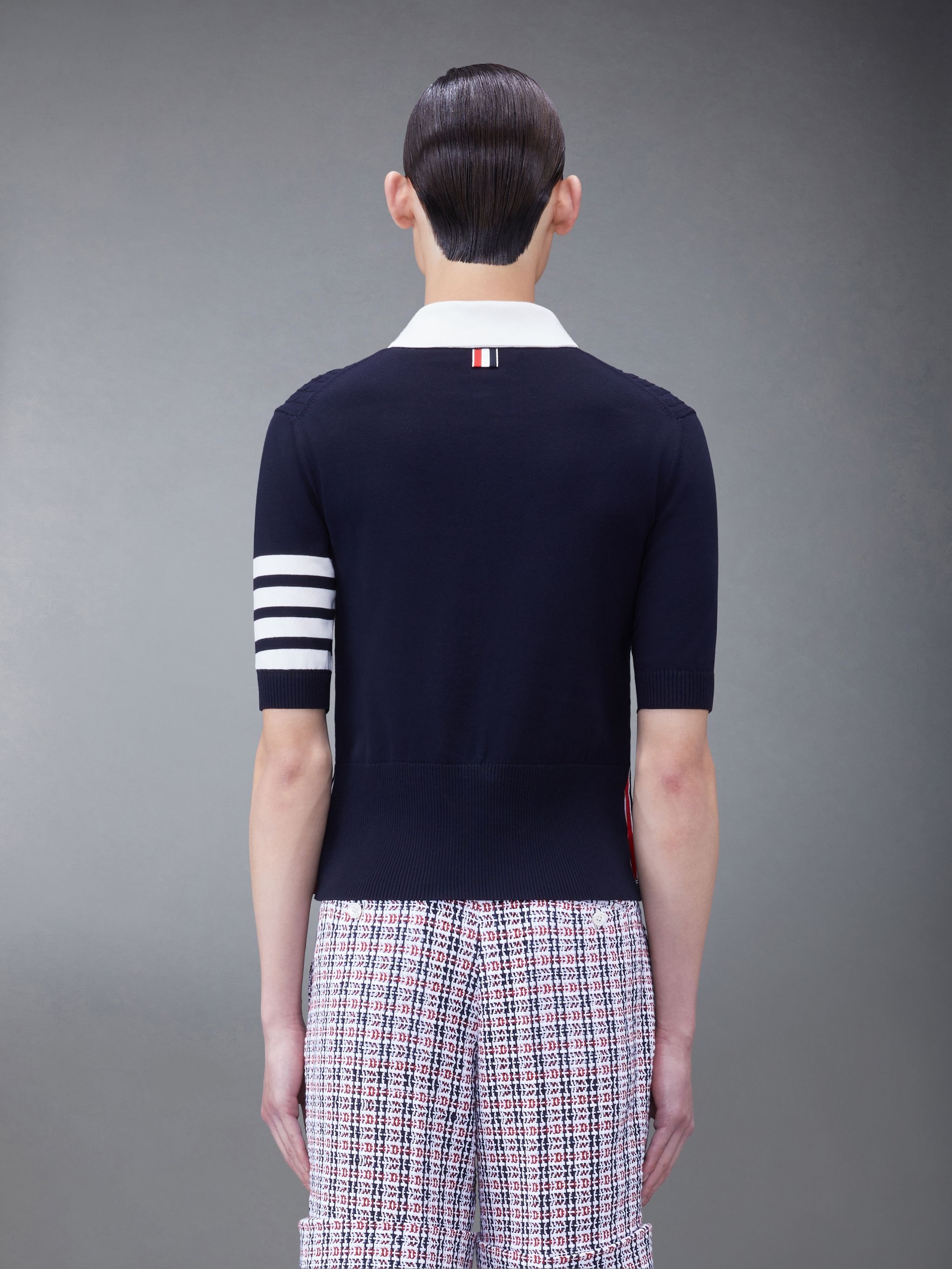 4-bar stripe polo shirt - 2