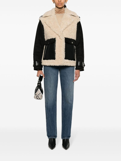 STAND STUDIO Meara faux-shearling jacket outlook