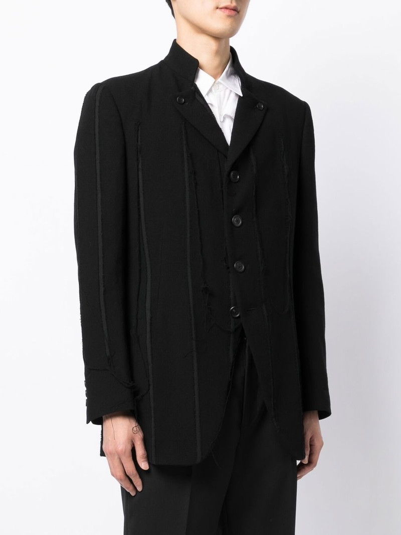 button-up long-sleeve blazer 3