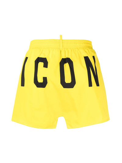 DSQUARED2 Icon elasticated-waist swim shorts outlook