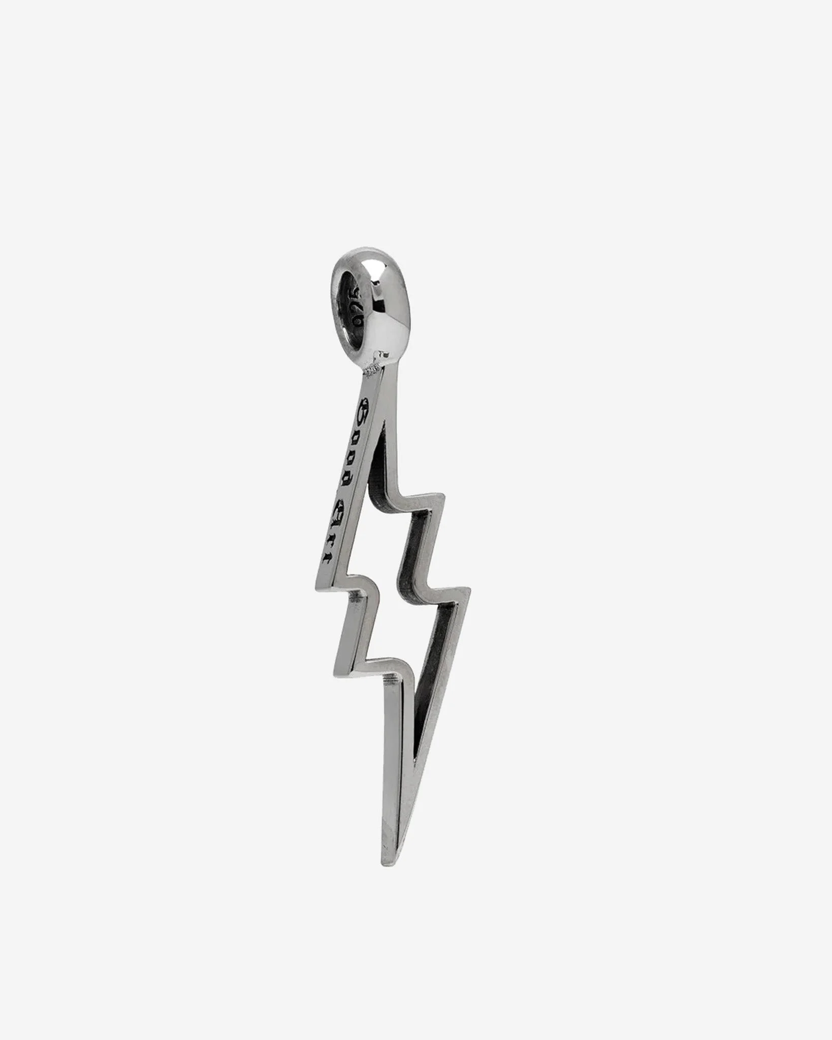 GOOD ART HLYWD CUTOUT SHAZAM! PENDANT SIZE B - STERLING SILVER - 1