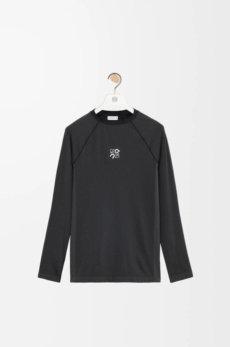 Long sleeve top in technical jersey 1