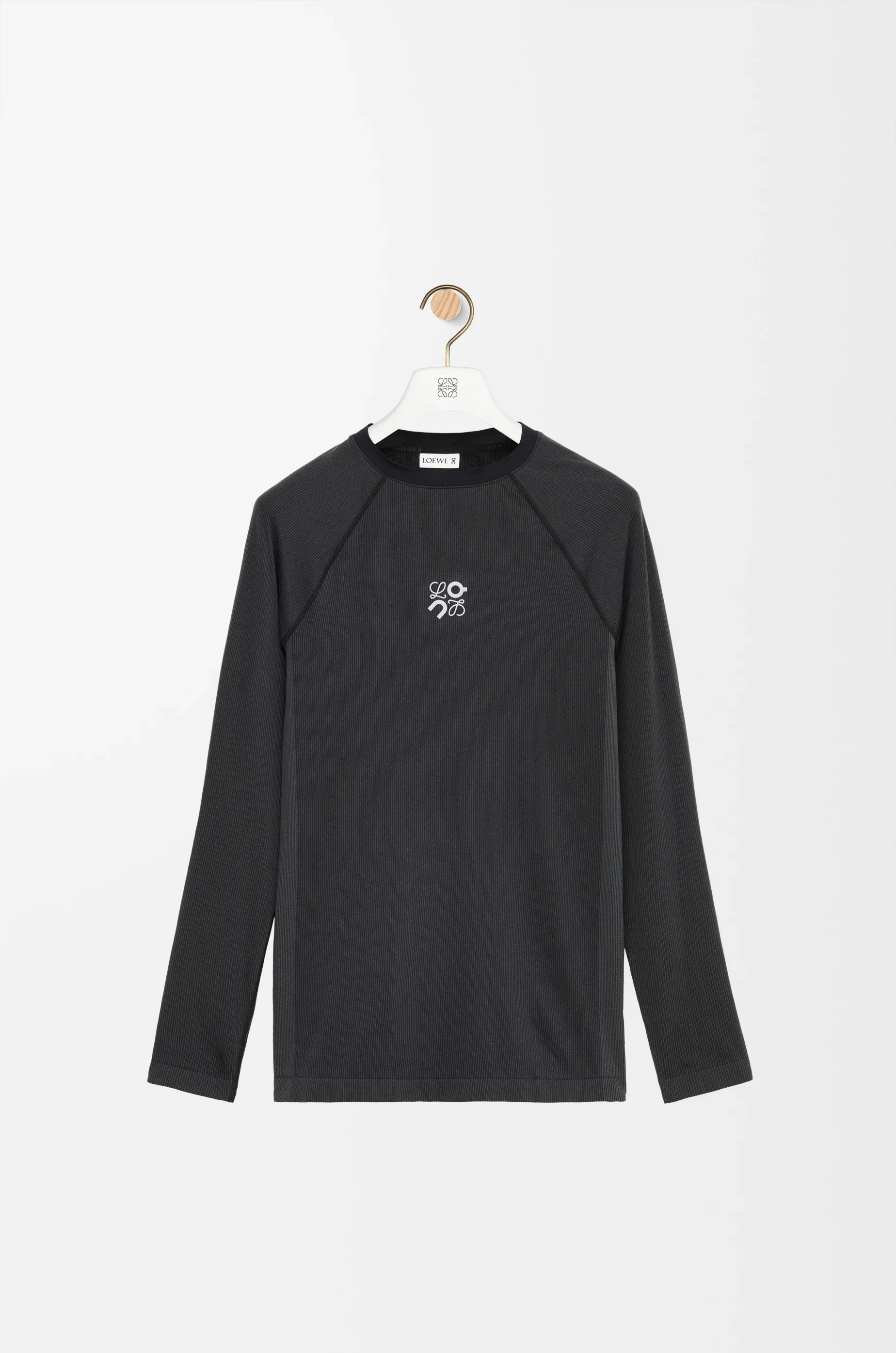 Long sleeve top in technical jersey - 1